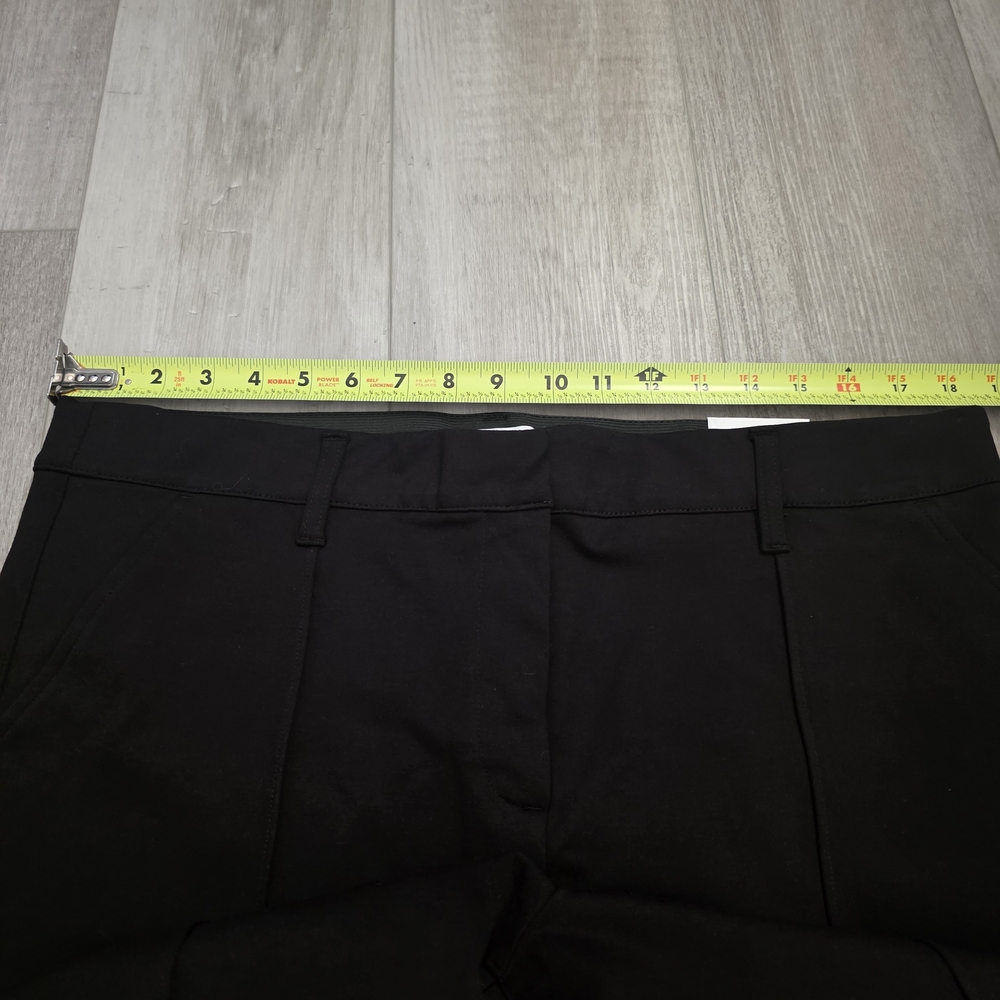 Cleo Petite Black Dress Pants Size 18 Straight Leg High Rise Work Career - Picture 10 of 13